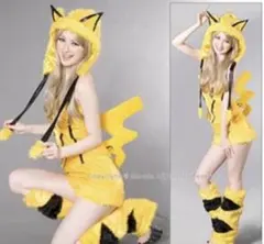 ポケモン ピカチュウ コスプレ レディース