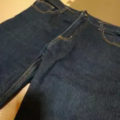 メンズデニムMサイズ　ZIP FIVE ダークブルー