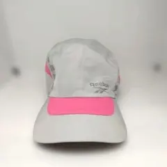 ［Reebok］ランニングキャップ グレー/ピンクのサムネイル