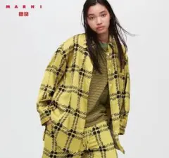 ユニクロ　マルニ　UNIQLO MARNI オーバーサイズシャツ