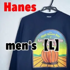 A607【Hanes】プリントトレーナー【L】