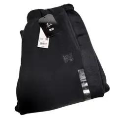 【新品タグ付き】ユニクロ　NEEDLES フリースワイドパンツ　ダークグレー　Ｌ