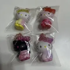 ハローキティ　50周年　シークレットマスコットチャーム　4点セット