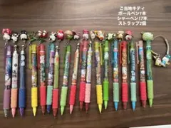 ご当地キティちゃん　18本+ストラップ2個