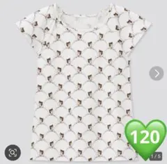 ユニクロ　ポール & ジョー UT グラフィックTシャツ 120 キッズ ガール