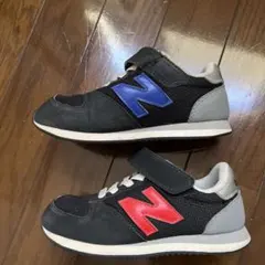 美品ニューバランス420M キッズスニーカー　17cm