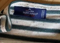 美品　セントジェームス　ウェッソン T6 ネップ×ダークグリーン