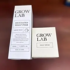 GROW LAB メディケイテッドスカルプフォーム＆スカルプブラシ
