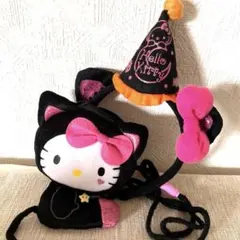 レア！ハロウィン ハローキティ ポシェット＆カチューシャセット