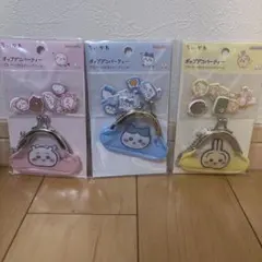 ちいかわ　ポップデコパーティ　プチパース付きフレークシール　ハチワレ　うさぎ