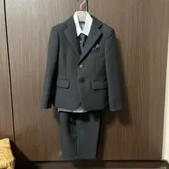キッズ フォーマルスーツ ブラック　110