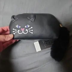 ANNA SUI 黒猫 ポーチ