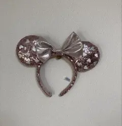 ディズニー ハート型　スパンコールカチューシャ