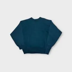 90s USA製ヘインズ前Vスウェット Hanes ブラック黒フェード ラッセル