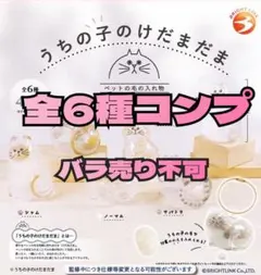 うちの子のけだまだま 全6種セット コンプリート