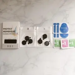 6枚入り iPhone 14 Pro / Pro Max カメラフィルム 黒