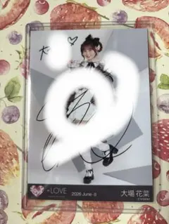 F*)様 =LOVE 大場花菜 直筆サイン入り生写真 2026 June-II LOVE 大場花菜 直筆サイン入り生写真 2026 June-II コメあり - メルカリ