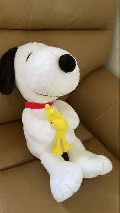 USJのスヌーピー ぬいぐるみ 中型 ウッドストック付き