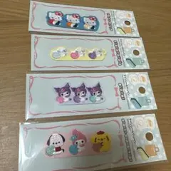 値下げ！サンリオ パイルワッペン ラインシール シール ワッペン 4枚セット