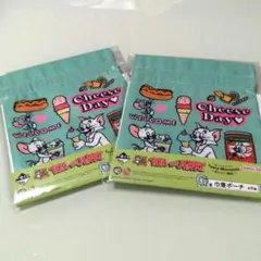 トムとジェリー 巾着ポーチ 2個セット 一番くじG賞