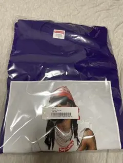 Supreme パープル Tシャツ XL