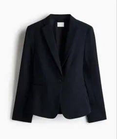 H&M フィットジャケット　ネイビー