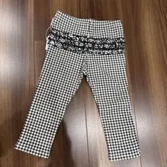 MIKIHOUSE ミキハウス ホットビスケッツ チェック パンツ 90