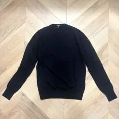 UNIQLO ネイビー 長袖セーター M ニット