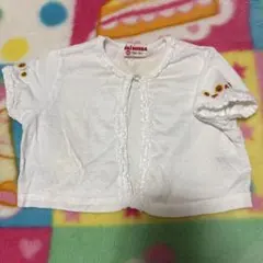 ♥️ミキハウス ひまわり 半袖 カーディガン♥️