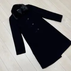 JAYRO ロングコート ファー付き ブラックのサムネイル