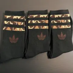 Adidas ヒョウ柄3足セット