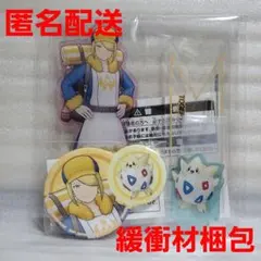 ポケモンマスターズ EX アクリルスタンド 缶バッジ ウォロ&トゲピー
