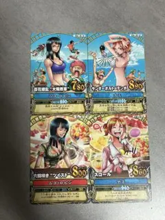 ワンピースカード　ナミ　ロビン