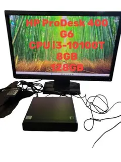 HP ProDesk 400 G6 i3-10100T 8GB 128GB 中古
