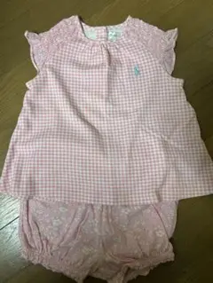 Ralph Lauren ギンガムチェック 12M