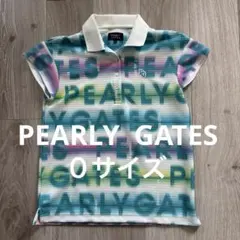 美品　PEARLY GATES ロゴ入り　半袖ポロシャツ