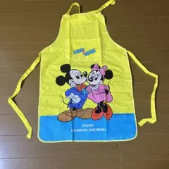 子供用エプロン　ミッキーミニー