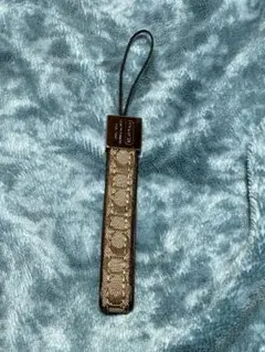 COACH シグネチャーストラップ ロゴ入り