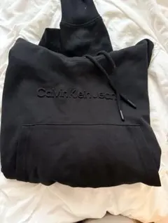 Calvin Klein Jeans ブラック パーカー XS