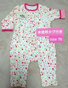 HOTBISCUITS ロンパース ７０サイズ 未使用タグ付き