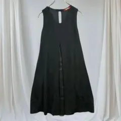 Max Mara Studio ノースリーブフレアワンピース M 黒 春夏秋のサムネイル
