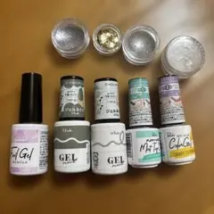 ジェルネイルセット 多色 マット