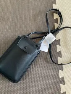 スマホショルダー　ブラック