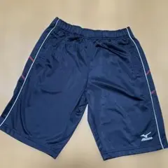 Mizuno ハーフパンツ　ブラック　サイドライン入り