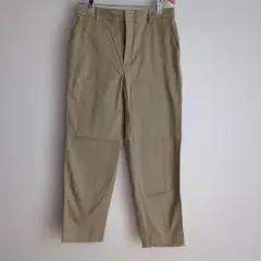 ベージュ チノパン コットン混紡