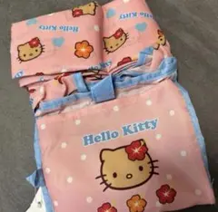 日焼けキティ　エコバッグ 新品　アベイル　ギャルピンク　買い物　ショッピングのサムネイル