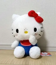 モンチッチ✕ハローキティ おそろいBIGぬいぐるみ 　キティ