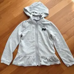 Bebe べべ　グレー パーカー 140