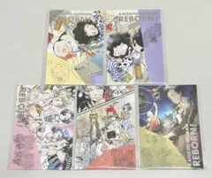 家庭教師ヒットマンREBORN 天野明展 箔押しポストカード 5枚セット