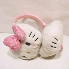 HELLO KITTY 耳あて ぬいぐるみ イヤーマフ サンリオ キティ レトロ